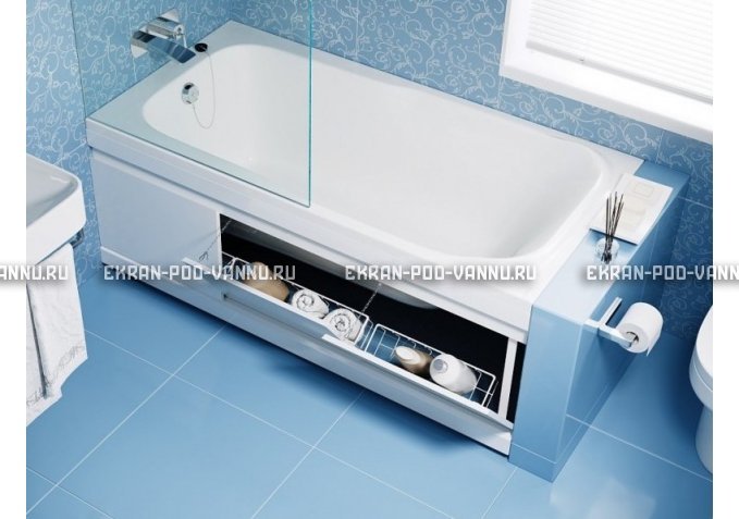 Откидной экран из МДФ Soft Alavann 180 см – купить по цене 11400 руб. в интернет-магазине в городе Курган картинка 1