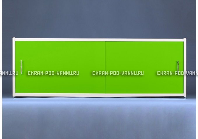 Раздвижной экран EUROPLEX Комфорт салатовый – купить по цене 6250 руб. в интернет-магазине в городе Курган картинка 1