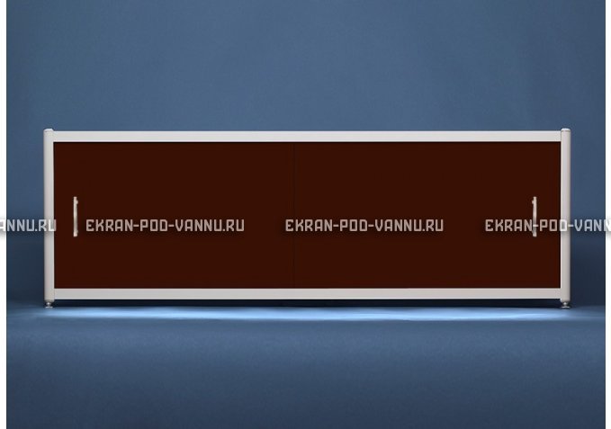Раздвижной экран EUROPLEX Комфорт шоколад – купить по цене 6750 руб. в интернет-магазине в городе Курган картинка 1