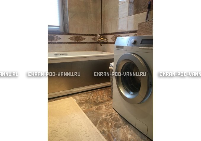 Раздвижной экран EUROPLEX Роликс Бронза текстура – купить по цене 12500 руб. в интернет-магазине в городе Курган картинка 3