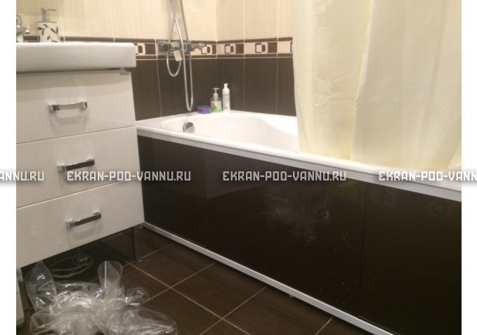 Раздвижной экран EUROPLEX Комфорт шоколад – купить по цене 6750 руб. в интернет-магазине в городе Курган картинка 3