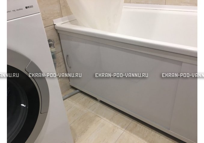 Экран под трубы EUROPLEX Универсал белый высокий – купить по цене 6550 руб. в интернет-магазине в городе Курган картинка 5