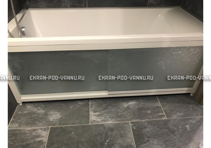 Раздвижной экран EUROPLEX Роликс Серебро – купить по цене 12500 руб. в интернет-магазине в городе Курган картинка 4