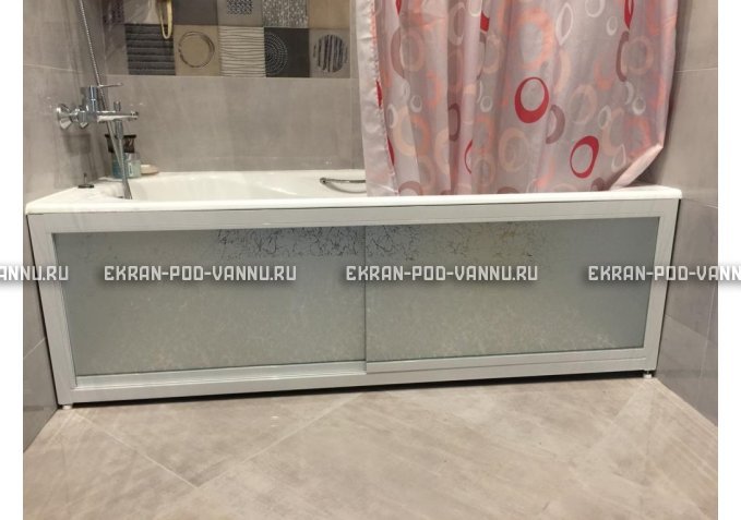Раздвижной экран EUROPLEX Роликс Серебро – купить по цене 12500 руб. в интернет-магазине в городе Курган картинка 1