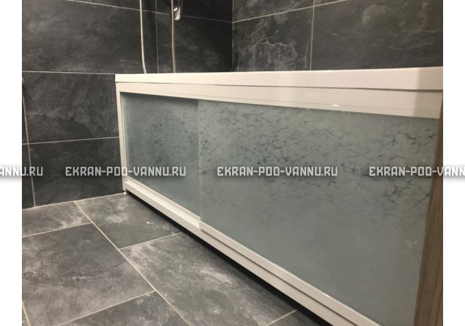 Раздвижной экран EUROPLEX Роликс Серебро – купить по цене 12500 руб. в интернет-магазине в городе Курган картинка 3
