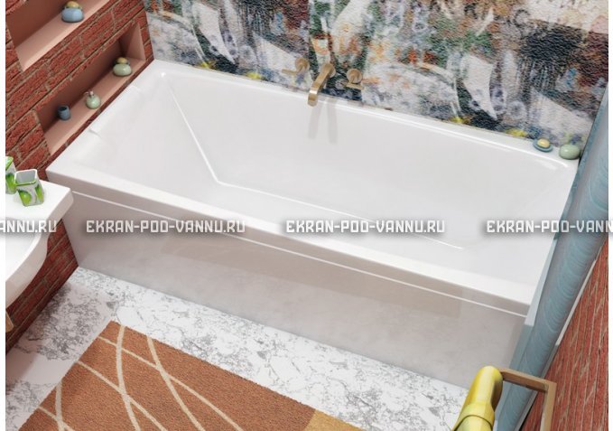 Акриловая ванна Relisan Kristina 170x75 – купить по цене 16160 руб. в интернет-магазине в городе Курган картинка 4