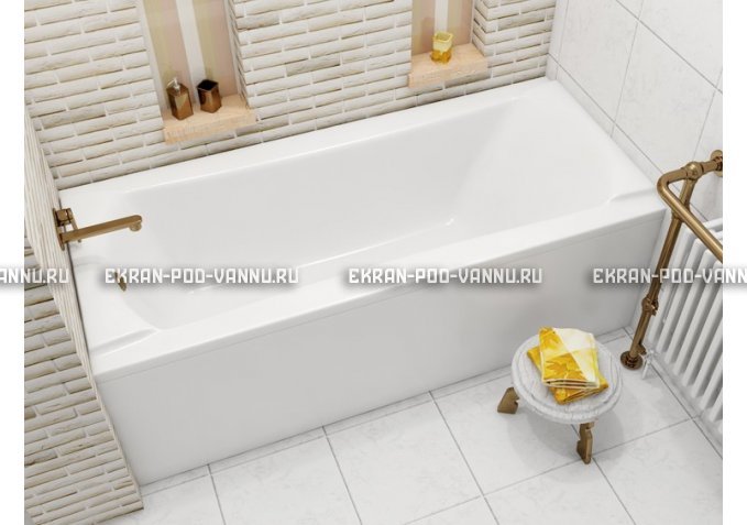 Акриловая ванна Relisan Loara 180x80 – купить по цене 23580 руб. в интернет-магазине в городе Курган картинка 1
