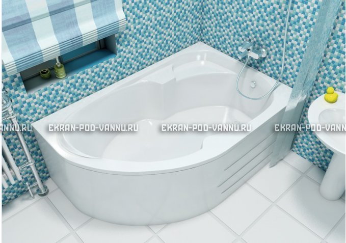 Акриловая ванна Relisan Sofi 170x105 – купить по цене 23480 руб. в интернет-магазине в городе Курган картинка 1