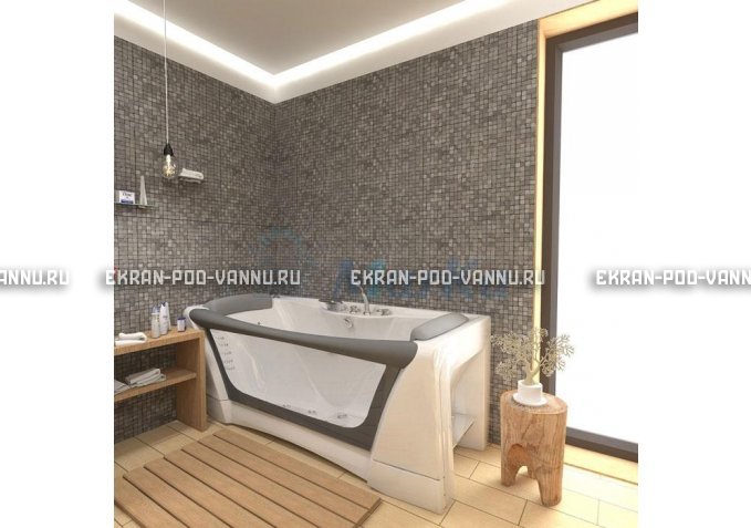 Прозрачная ванна 1MarKa Dolce Vita 180x80 – купить по цене 43200 руб. в интернет-магазине в городе Курган картинка 6
