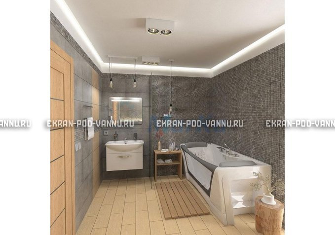 Прозрачная ванна 1MarKa Dolce Vita 180x80 – купить по цене 43200 руб. в интернет-магазине в городе Курган картинка 7