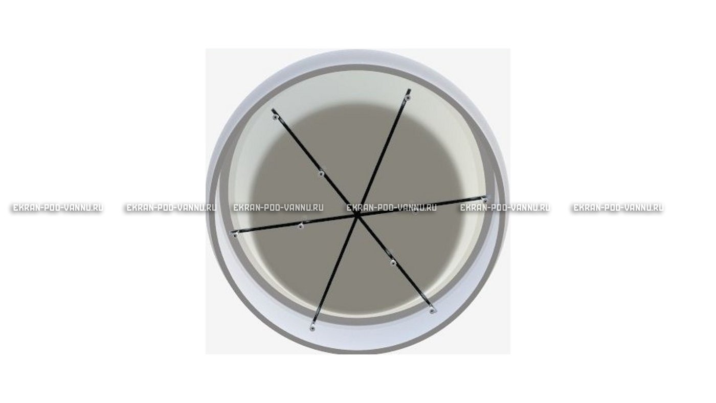 Акриловая ванна 1MarKa Omega 180x180  – купить по цене 42450 руб. в интернет-магазине в городе Курган картинка 12