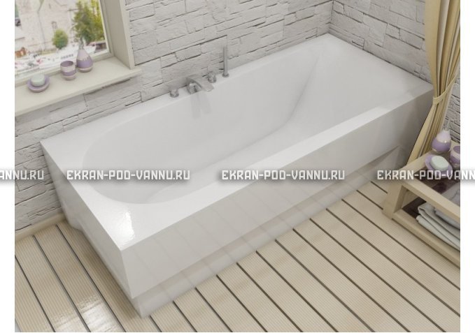 Акриловая ванна Vayer Boomerang 1800x800 – купить по цене 45420 руб. в интернет-магазине в городе Курган картинка 1