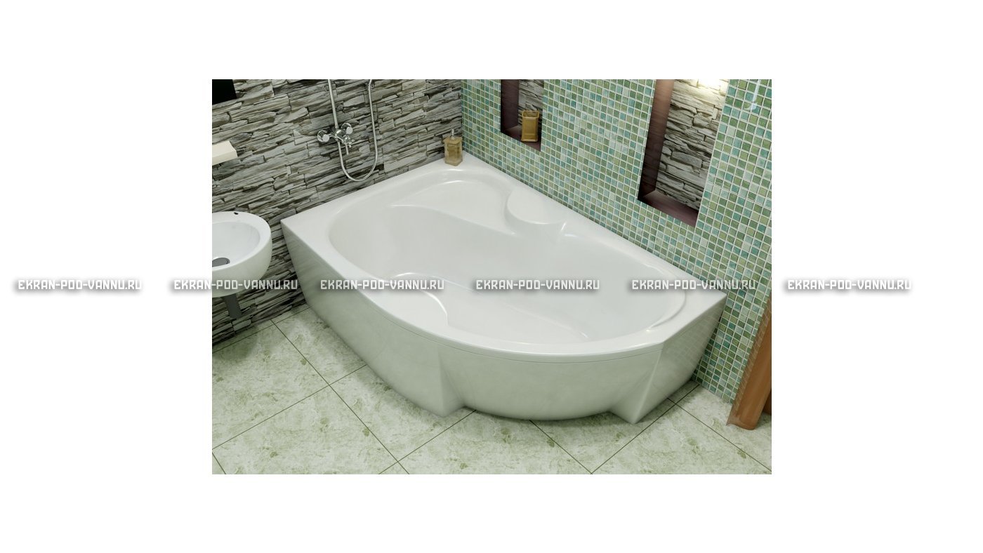Акриловая ванна Vayer Azalia 160x105 – купить по цене 28220 руб. в интернет-магазине в городе Курган картинка 12