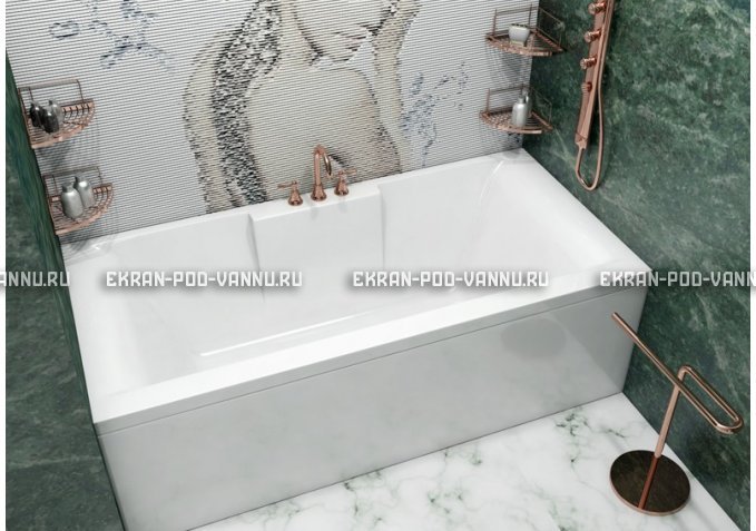 Акриловая ванна Vayer Casoli 180x80 – купить по цене 23580 руб. в интернет-магазине в городе Курган картинка 1