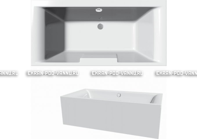 Акриловая ванна Vayer Casoli 180x80 – купить по цене 23580 руб. в интернет-магазине в городе Курган картинка 4
