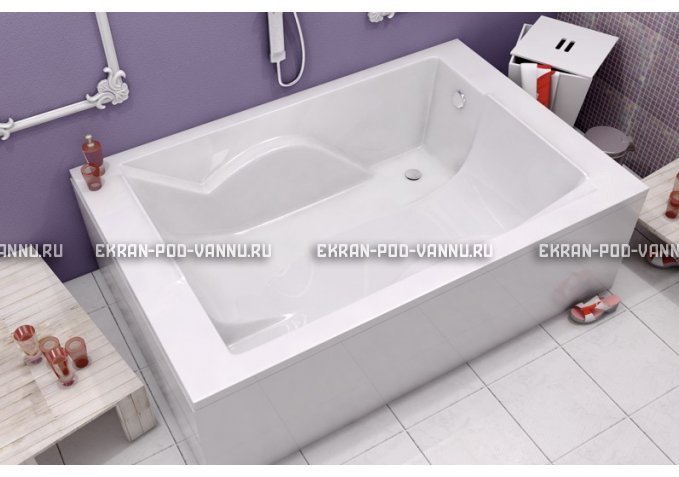 Акриловая ванна Vayer Coral 180x120 – купить по цене 33850 руб. в интернет-магазине в городе Курган картинка 1