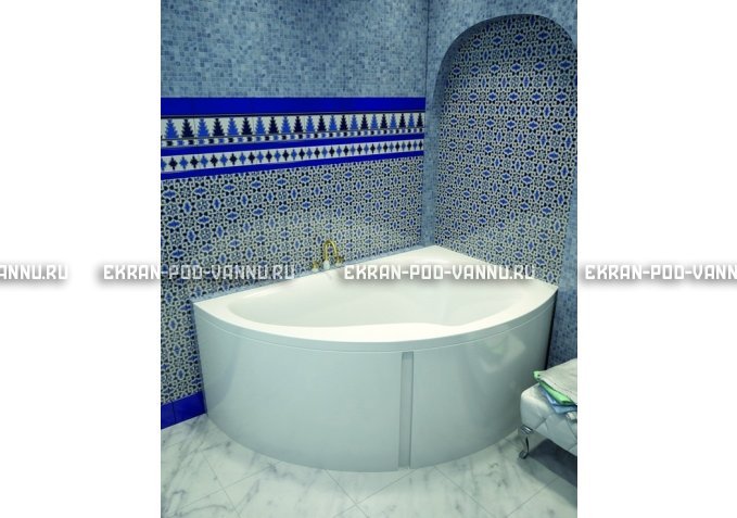 Акриловая ванна Vayer Ismena 160x105 – купить по цене 28350 руб. в интернет-магазине в городе Курган картинка 1