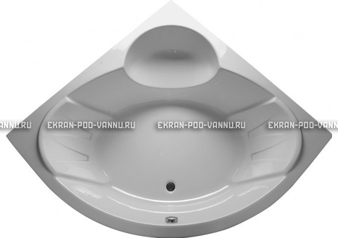 Акриловая ванна Vayer Kaliope 150x150 – купить по цене 42550 руб. в интернет-магазине в городе Курган картинка 2