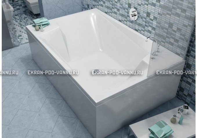 Акриловая ванна Vayer Ontario 190x125 – купить по цене 35050 руб. в интернет-магазине в городе Курган картинка 1