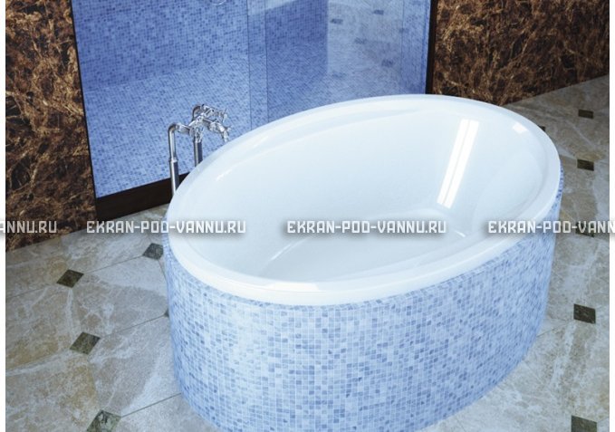 Акриловая ванна Vayer Opal 180x120 – купить по цене 33850 руб. в интернет-магазине в городе Курган картинка 1