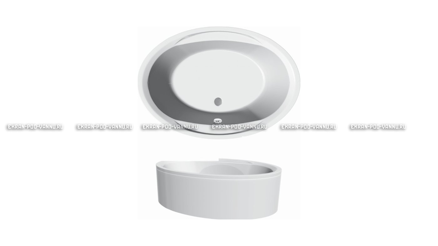 Акриловая ванна Vayer Opal 180x120 – купить по цене 33850 руб. в интернет-магазине в городе Курган картинка 12
