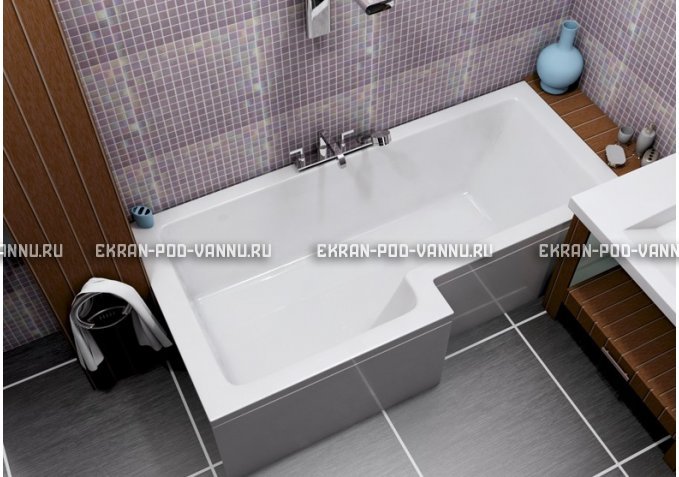 Акриловая ванна Vayer Options 170х70/85 – купить по цене 24110 руб. в интернет-магазине в городе Курган картинка 1