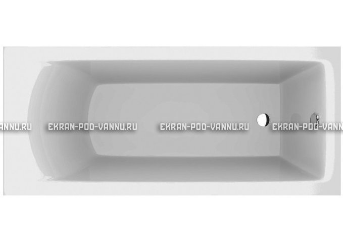 Акриловая ванна Vayer Savero 170x75 – купить по цене 21210 руб. в интернет-магазине в городе Курган картинка 2