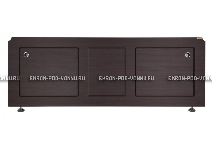 Экран раздвижной VOD-OK ХИТ 180 - Венге – купить по цене 6450 руб. в интернет-магазине в городе Курган картинка 1