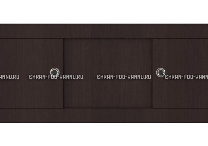 Экран под ванну купе VOD-OK 1700 венге – купить по цене 5920 руб. в интернет-магазине в городе Курган картинка 2