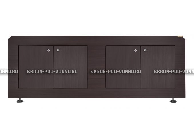 Экран VOD-OK Олимп 170 распашной - Венге – купить по цене 5690 руб. в интернет-магазине в городе Курган картинка 1