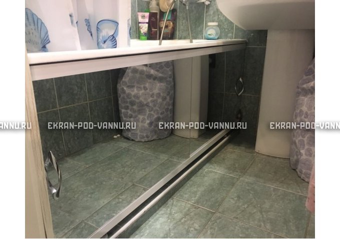 Зеркальный экран под трубы EUROPLEX Универсал – купить по цене 8500 руб. в интернет-магазине в городе Курган картинка 1