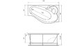 Акриловая ванна Relisan Isabella 170x90x60 – купить по цене 24130 руб. в интернет-магазине в городе Курган картинка 17