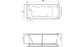 Акриловая ванна Relisan Loara 180x80 – купить по цене 23580 руб. в интернет-магазине в городе Курган картинка 8