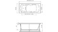 Акриловая ванна Relisan Tamiza 170x75 – купить по цене 19160 руб. в интернет-магазине в городе Курган картинка 17