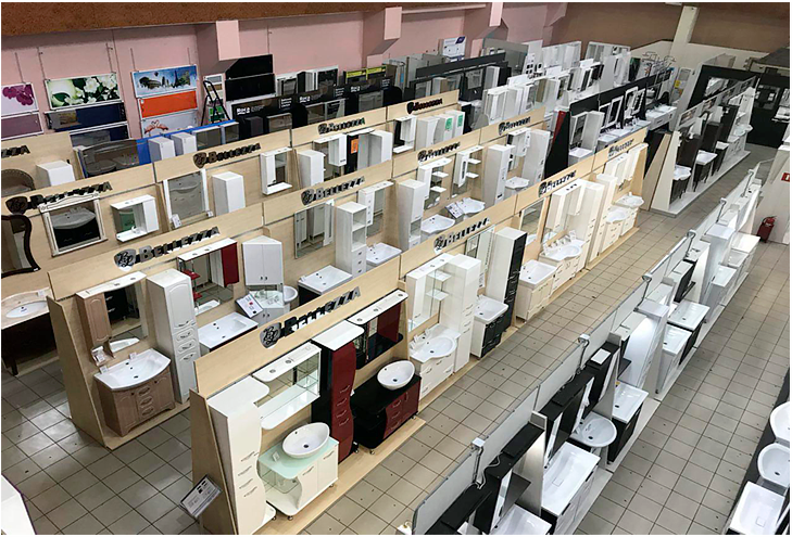 Шоурум мебели для ванной и сантехники. Интернет-магазин экранов под ванну в городе Курган картинка 1