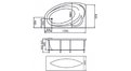 Акриловая ванна 1MarKa Julianna 170x100 – купить по цене 21320 руб. в интернет-магазине в городе Курган картинка 13