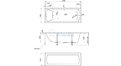 Акриловая ванна 1MarKa Modern 120x70 – купить по цене 7600 руб. в интернет-магазине в городе Курган картинка 17