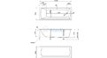 Акриловая ванна 1MarKa Modern 160x70 – купить по цене 9410 руб. в интернет-магазине в городе Курган картинка 21